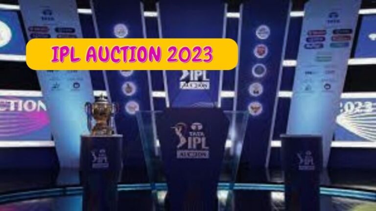 IPL Auction 2023 date